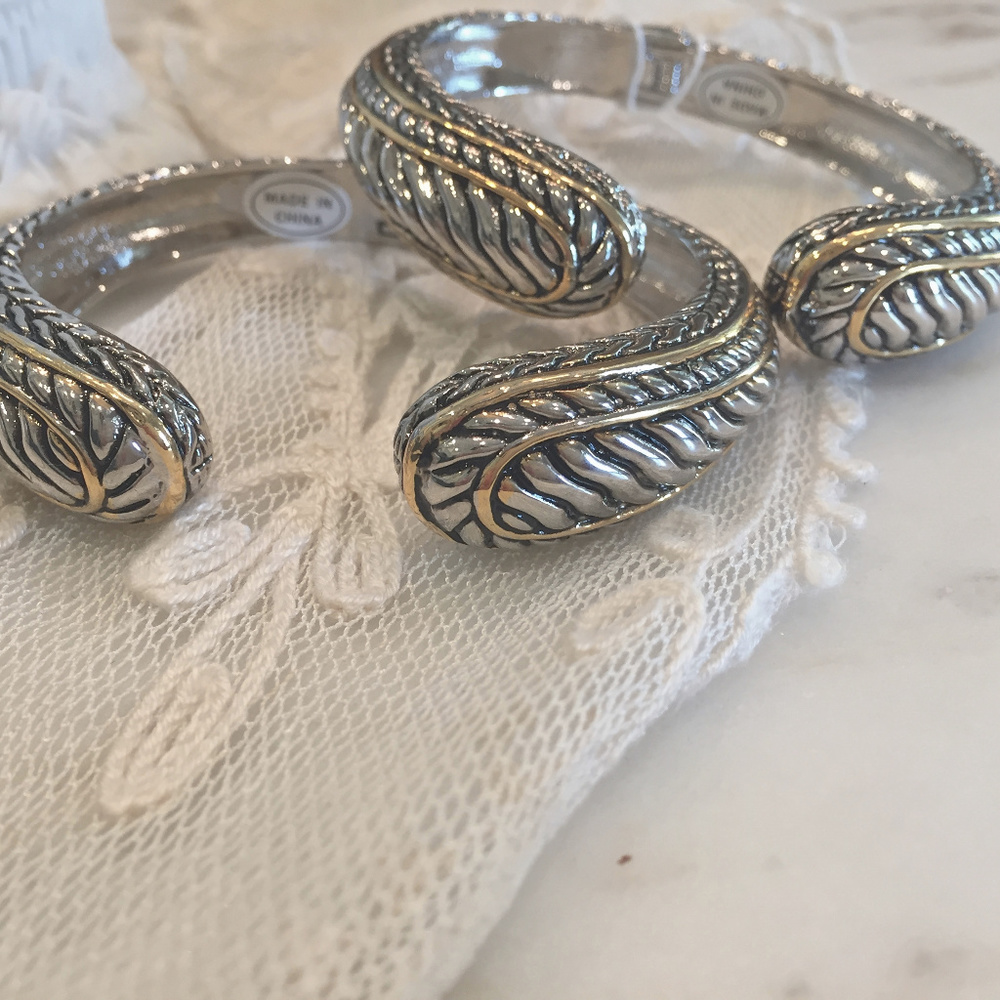 Single Two Toned Cuff, Price Per Each